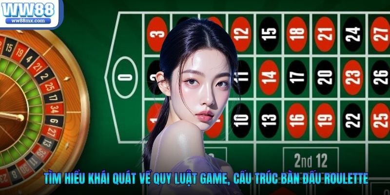 Tìm hiểu khái quát về quy luật game, cấu trúc bàn đấu roulette